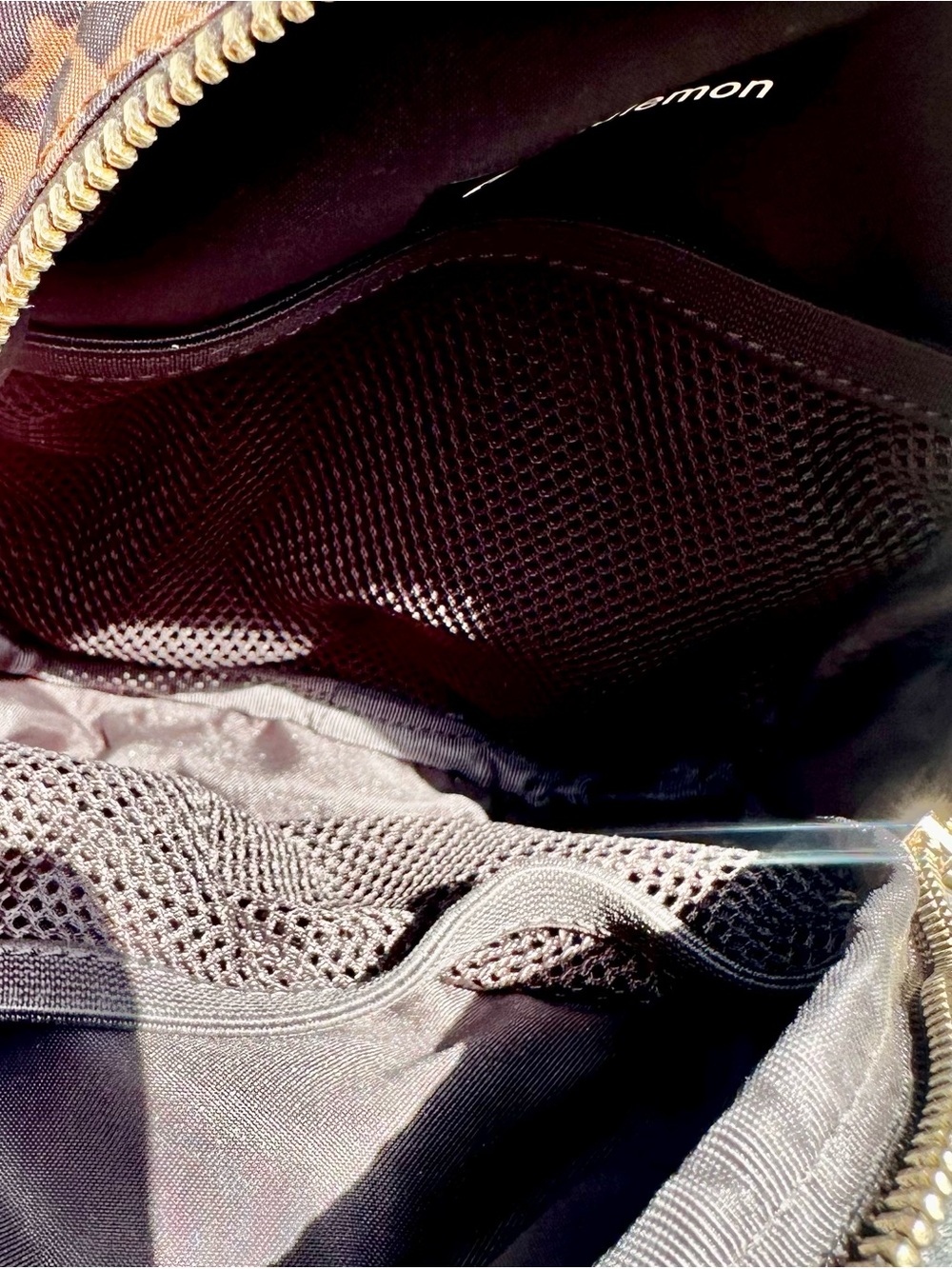 lululemon athletica Everywhere Small Sling Bag 2L Leopard Print Gold Hardware - Picture 13 of 14
